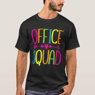 Womens Office Squad Office Staff Admin Crew Teache T-Shirt