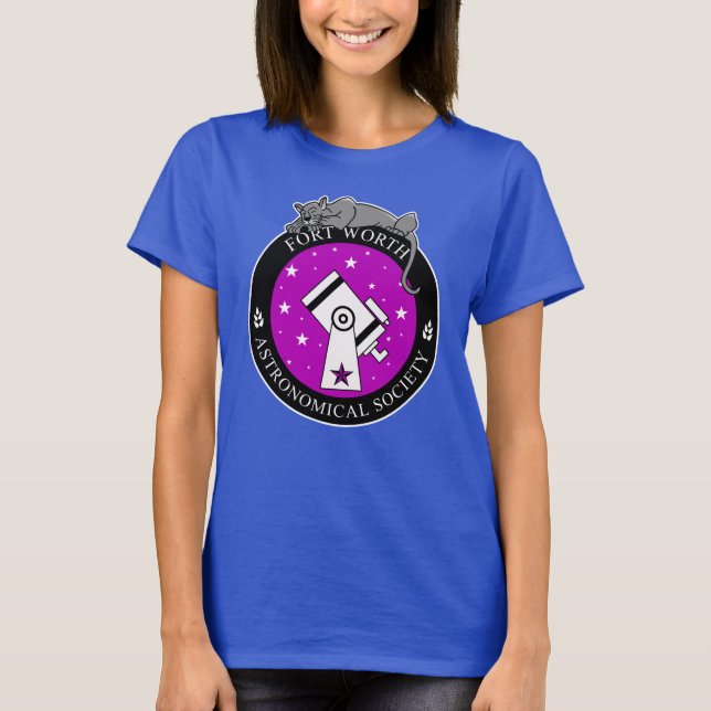 Women's Official Logo Shirt Blue (Front)