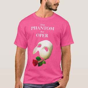 Womens Official 'Phantom Of The Opera' German Logo T-Shirt