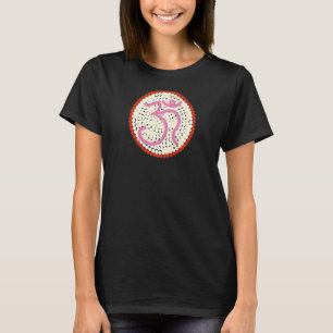 Womens Om Green Yoga 1 T-Shirt