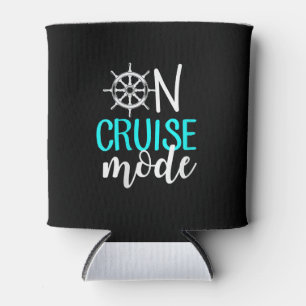 Womens On Cruise Mode Cruise Vacation Family Can Cooler