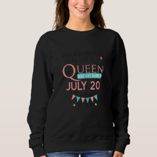 Womens  Once Upon The Time There Was A Queen Born  Sweatshirt