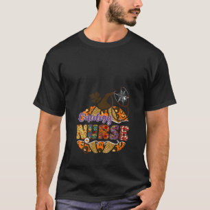 Womens Oncology Nurse Stethoscope Nursing Hallowee T-Shirt