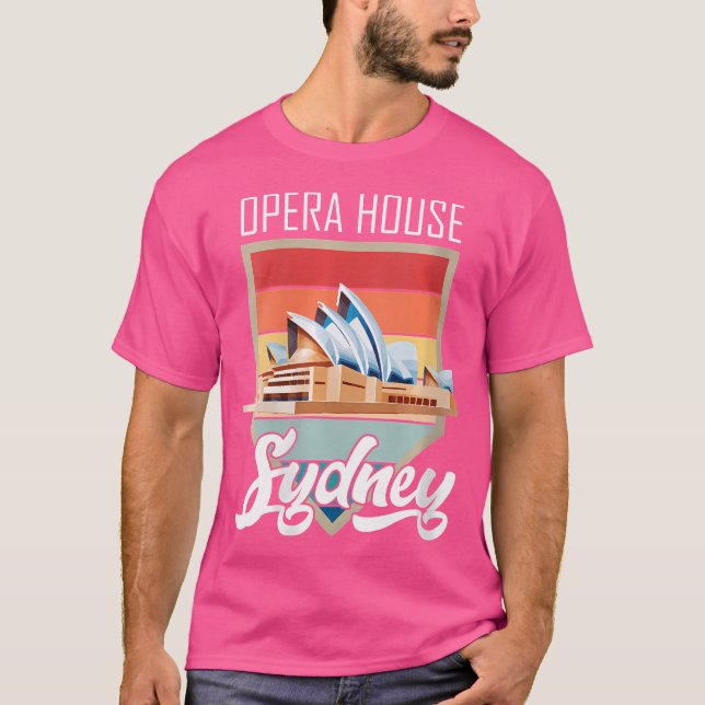 Womens Opera House Sydney From Australia Tourist N T-Shirt (Front)