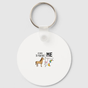 Womens Other Unicorn 30 Year Olds Birthday And Me Key Ring