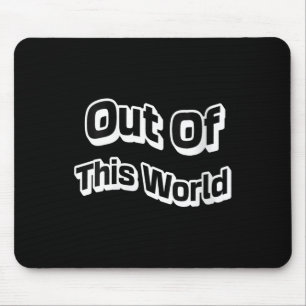 Womens Out Beyond The Galaxy Cosmic Vibes Intergal Mouse Mat