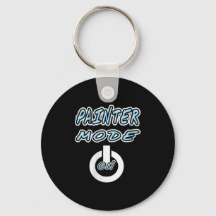 Womens Painter Mode Activated For Focused Creativi Key Ring