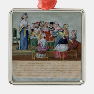 Women's Patriotic Club Metal Tree Decoration
