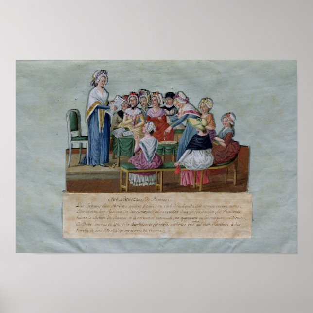 Women's Patriotic Club Poster (Front)