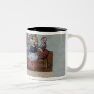 Women's Patriotic Club Two-Tone Coffee Mug