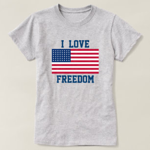 Women's Patriotic T-Shirt