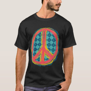 Womens Peace Sign T-Shirt