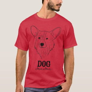 Womens Pembroke Welsh Corgi Dog Mama1672 T-Shirt