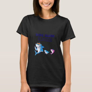 Womens Pepe Shark Like A Normal Shark But More Awe T-Shirt