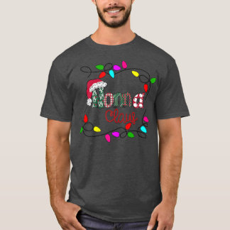 Womens Personalised Christmas Nonna Claus Xmas Lig T-Shirt