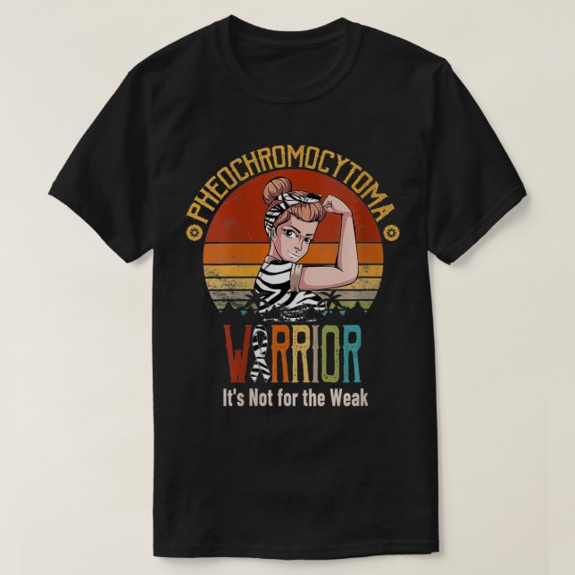 Womens Pheochromocytoma Awareness, warrior It's No T-Shirt (Design Front)