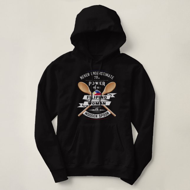 Womens Philippines Flag Souvenirs For Filipinos Me Hoodie (Design Front)