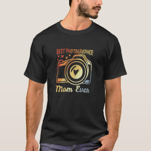 Womens Photographer Mother Photography Mum Camera  T-Shirt