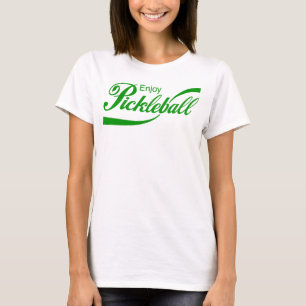 Women's Pickleball T-shirt: "Enjoy Pickleball" T-Shirt