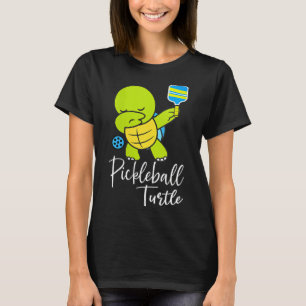 Womens pickleball turtle funny pickleball pun for T-Shirt