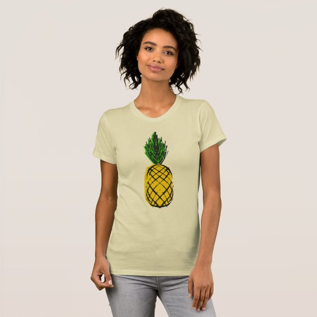 Women's Pineapple T-Shirt (Front Full)