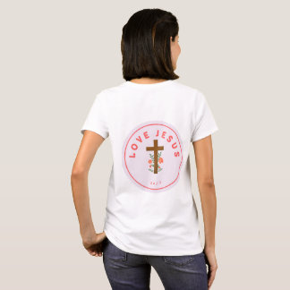 Womens Pink Jesus T-Shirt