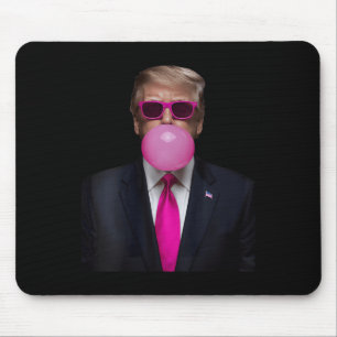 Womens Pink Trump Bubble Gum 2024 Vote President F Mouse Mat