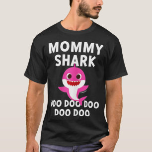 Womens Pinkfong Mummy Shark Official  T-Shirt