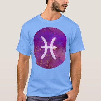 Womens Pisces Astrology Horoscope  Women Teens Bac T-Shirt