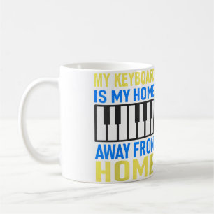 Womens Playing Piano And Keyboards Coffee Mug