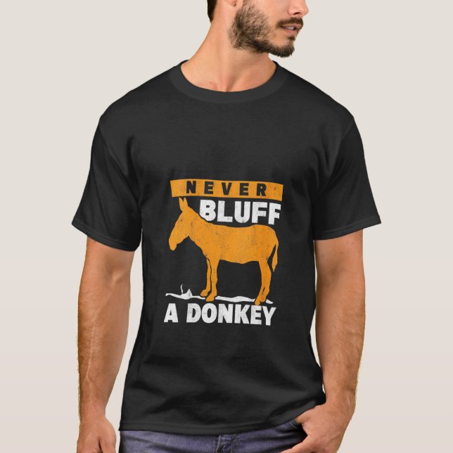 Womens Poker Player Never Donkey A Fish Casino Fun T-Shirt (Front)