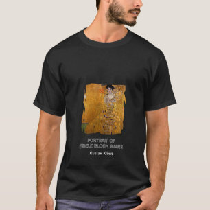 Womens Portrait of Adele Bloch Bauer by Gustav Kli T-Shirt
