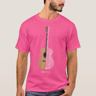 Womens Praise Him With The Strings Psalm 150 Acous T-Shirt