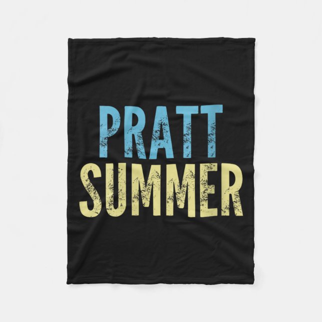 Womens Pratt Summer Fleece Blanket (Front)