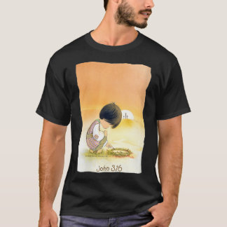 Womens Precious Moments John 316 VNeck1  T-Shirt