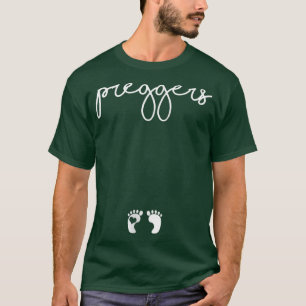Womens Preggers Funny Pregnant 1304 T-Shirt