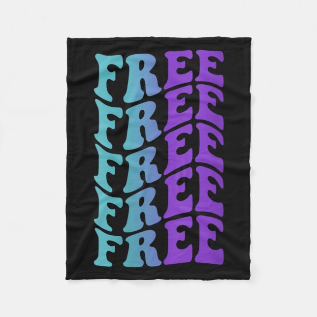 Womens Prevention Awareness Fleece Blanket (Front)