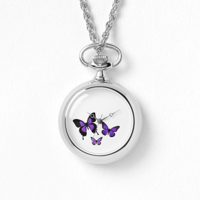 Womens Printed Wrap-around Wrist Watch (Front)