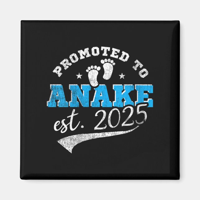 Womens Promoted To Anake 2025 New Hawaiian Aunt Vi Magnet (Front)