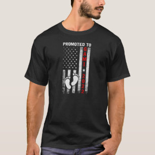 Womens Promoted To Gami 2022 Usa Flag New Grandma T-Shirt