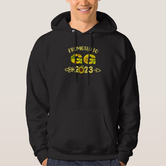 Womens Promoted To GG 2023 Again Women Sunflower M Hoodie (Front)