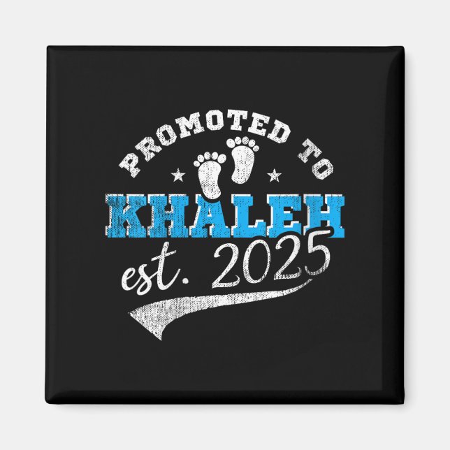 Womens Promoted To Khaleh 2025 New Iranian Aunt Vi Magnet (Front)