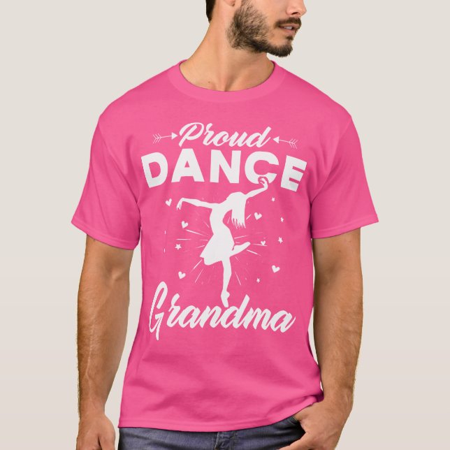 Womens Proud Dance Grandma Tshirt For Dancing Love (Front)