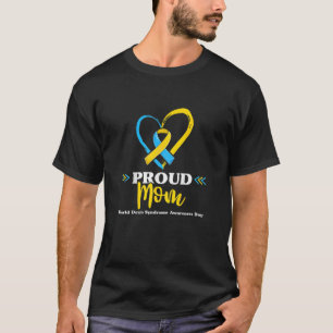Womens Proud Down Syndrome Mum Awareness S, T21 Mo T-Shirt