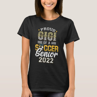 Womens Proud Gigi Of A Soccer Senior 2022 Soccer T-Shirt