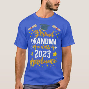 Womens Proud Grandma of a class of 2023 graduate s T-Shirt