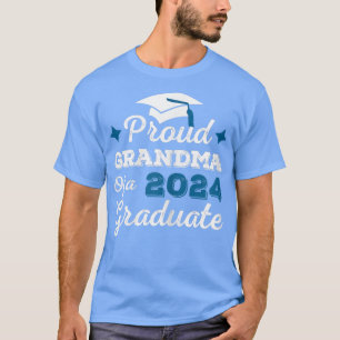Womens Proud Grandma of a Class of 2024 Graduate   T-Shirt