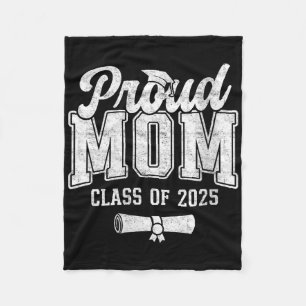 Womens Proud Mum Of 2025 Graduate Senior Mum 25 Gr Fleece Blanket