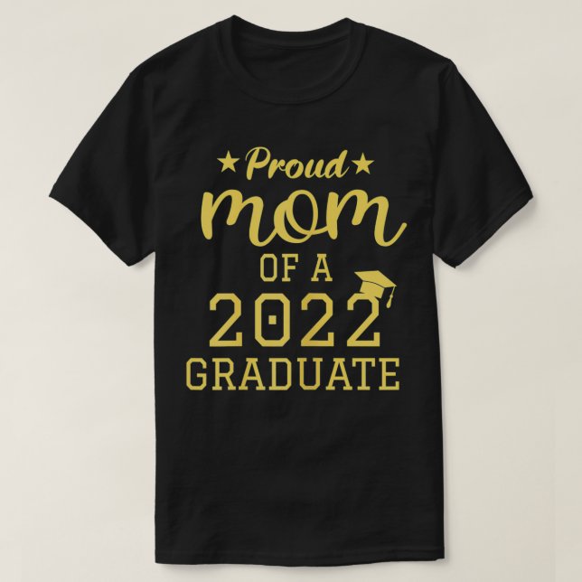 Womens Proud Mum Of A 2022 Graduate  T-Shirt (Design Front)