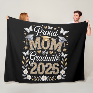 Womens Proud mum of a 2026 Graduate Fleece Blanket
